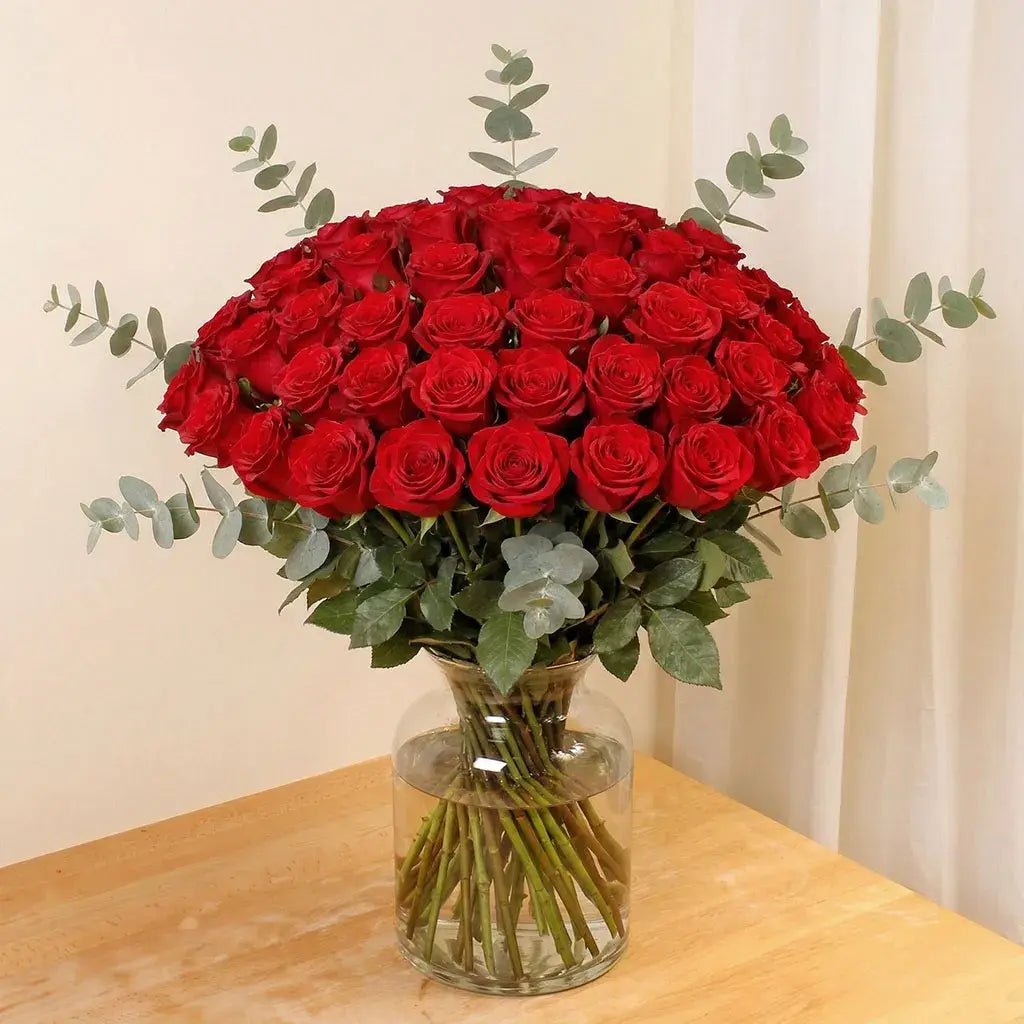 Luxury 50 Red Roses