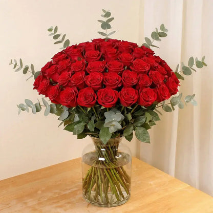 Luxury 50 Red Roses