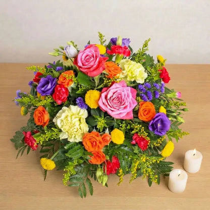 Sympathy Vibrant Posy